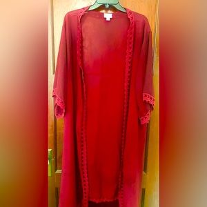 LuLaRoe Chloe kimono size medium